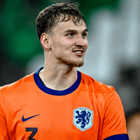 Rav van den Berg, speler van Jong Oranje