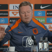 Ronald Koeman, bondscoach van het Nederlands elftal