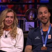 Joy Beune en Kjeld Nuis bij Vandaag Inside