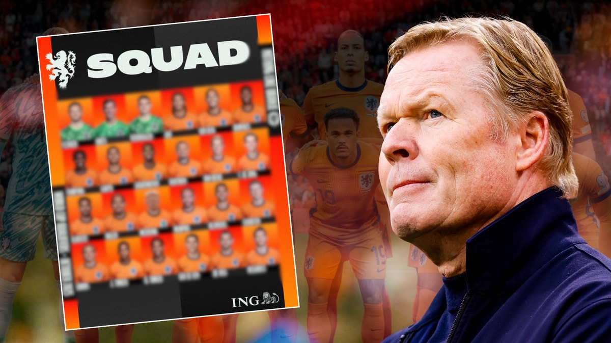 De selectie van het Nederlands elftal voor de duels met Polen en Litouwen is bekend.