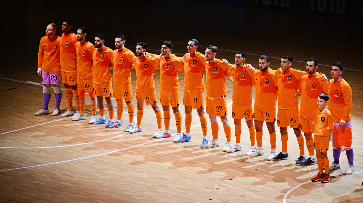 De Nederlandse zaalvoetballers speelden eerder dit jaar de achtste finales van het WK Futsal in Oezbekistan