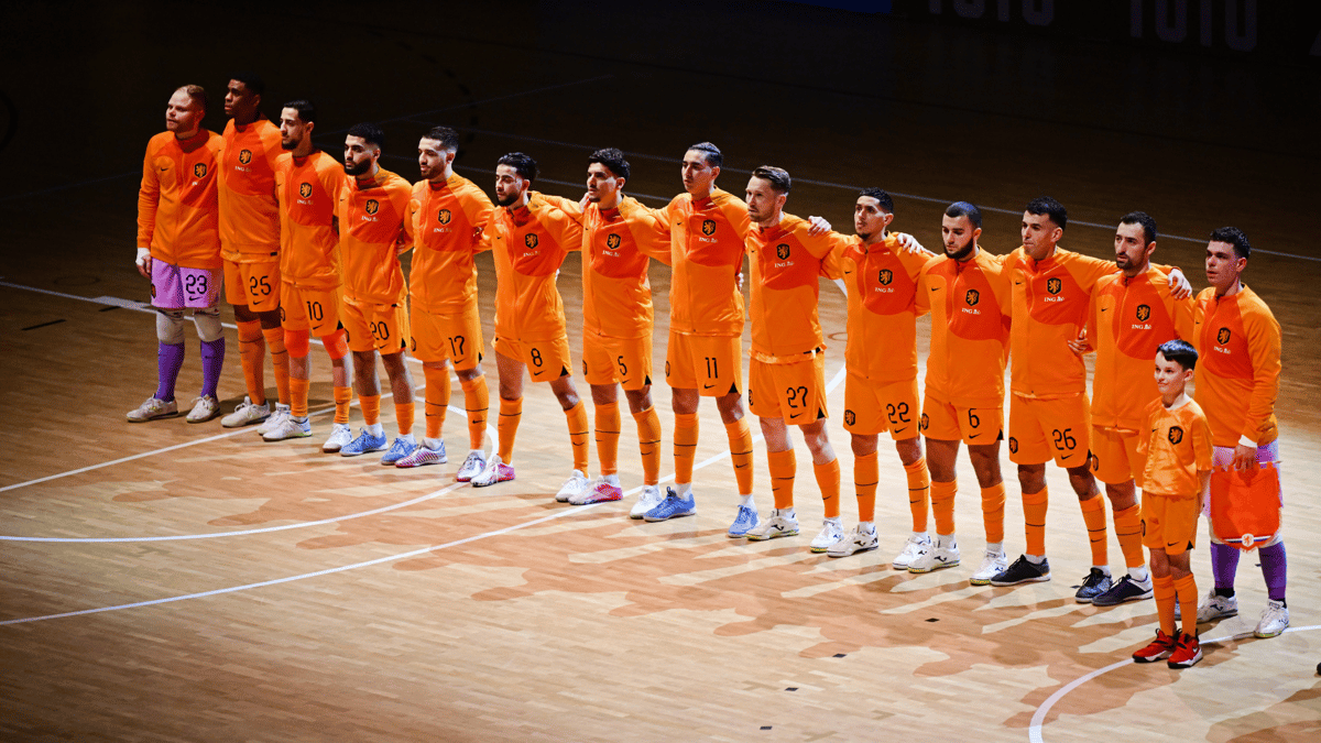 De Nederlandse zaalvoetballers speelden eerder dit jaar de achtste finales van het WK Futsal in Oezbekistan