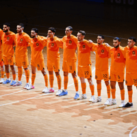 De Nederlandse zaalvoetballers speelden eerder dit jaar de achtste finales van het WK Futsal in Oezbekistan