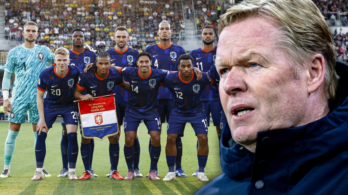 Ronald Koeman heeft de selectie van het Nederlands elftal bekendgemaakt