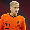 Donny van de Beek in het shirt van het Nederlands elftal