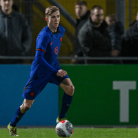 Tygo Land in actie voor Oranje O19