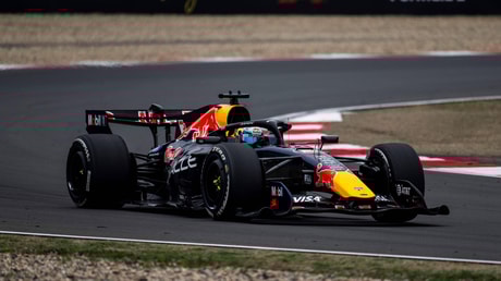 Max Verstappen in de RB22