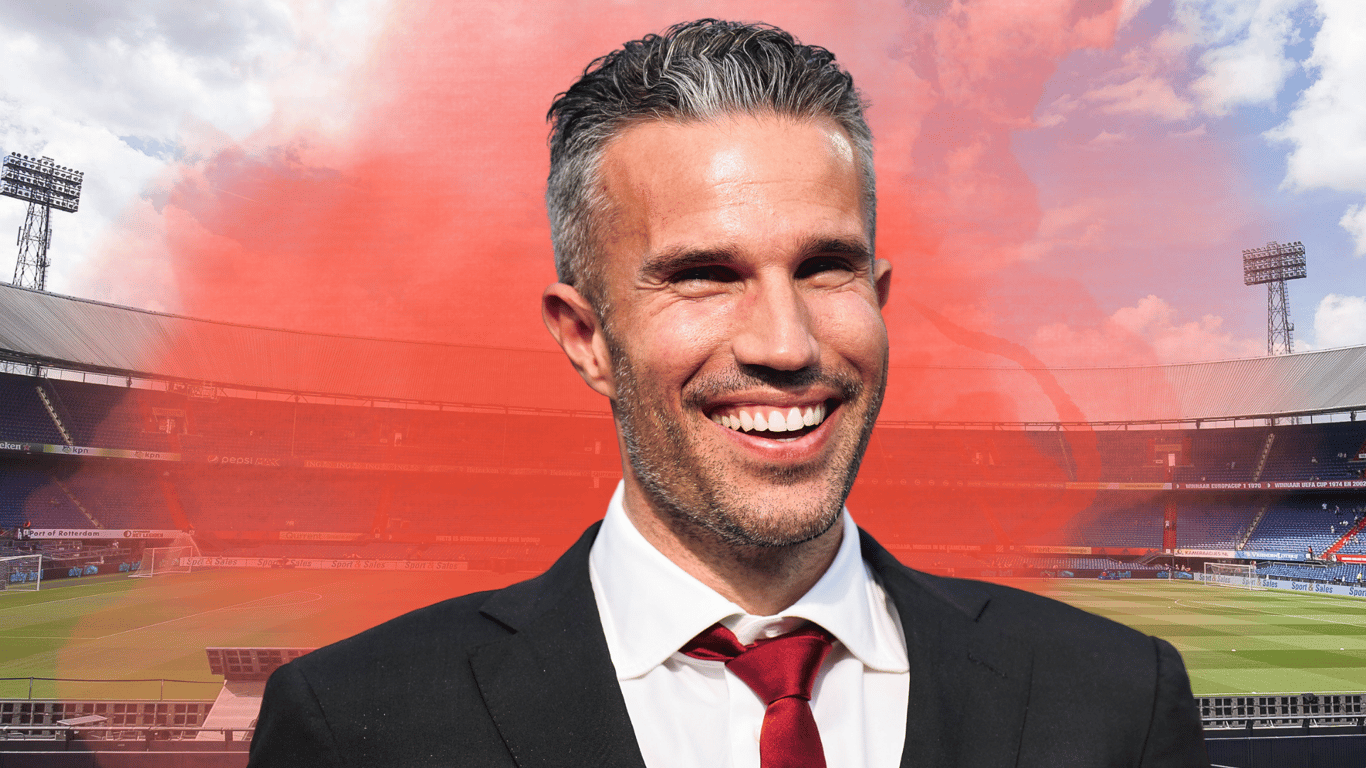 Robin van Persie is de nieuwe hoofdtrainer van Feyenoord