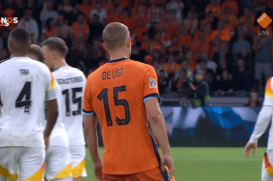 Matthijs de Ligt beleeft een mindere fase bij het Nederlands elftal