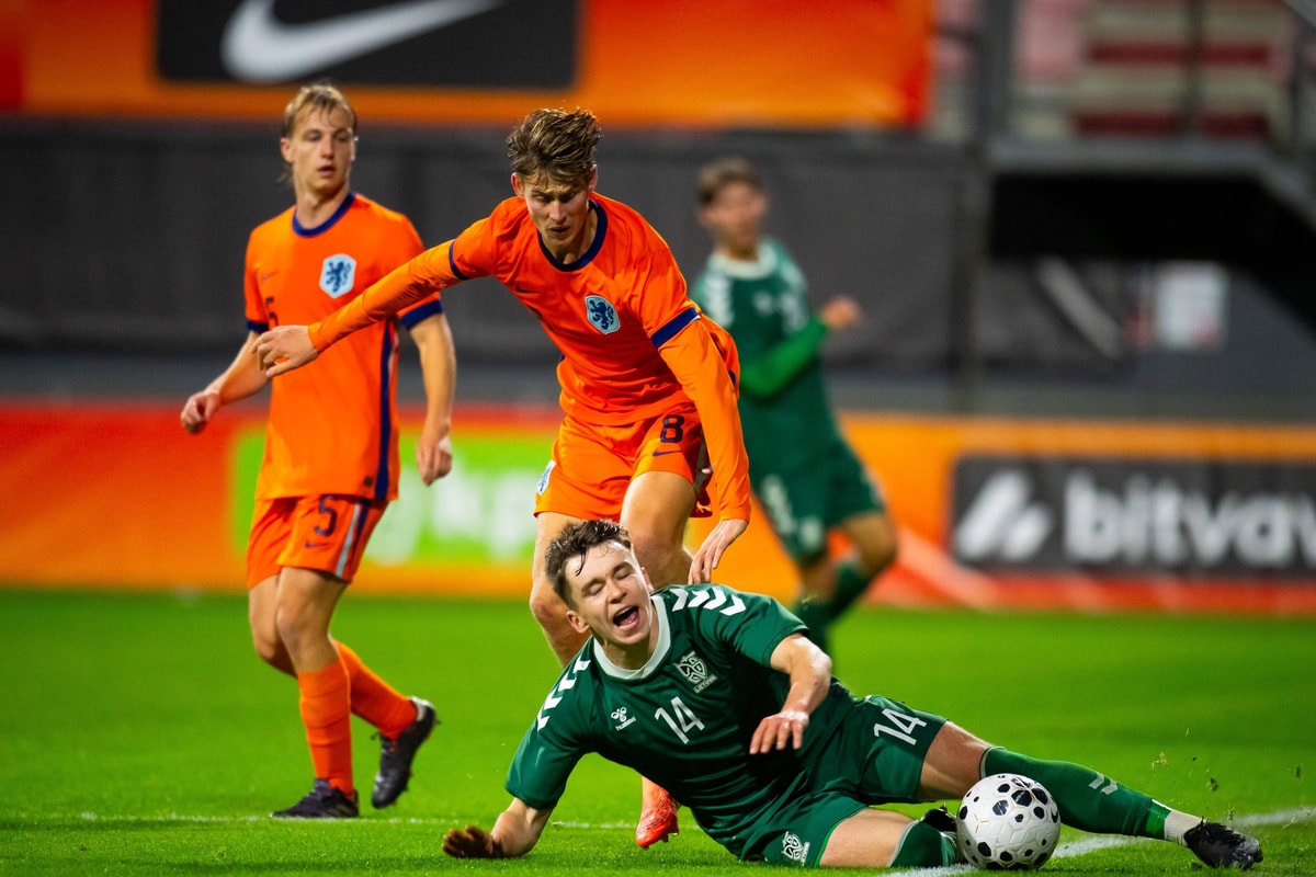 Dave Kwakman bij Jong Oranje