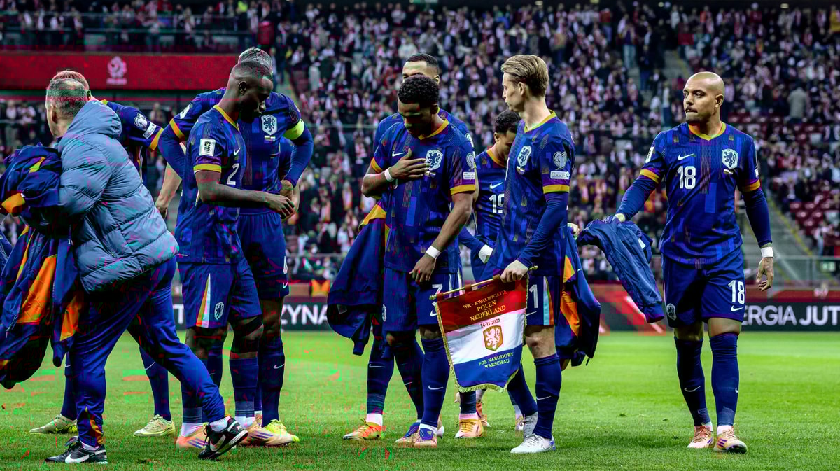 Het Nederlands elftal