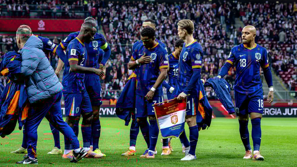 Het Nederlands elftal