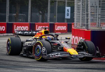 Max Verstappen in de RB21