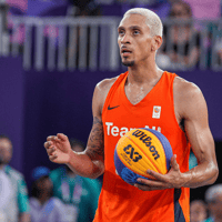 Worthy de Jong, 3x3 basketbal, Olympische Spelen, Parijs 2024, TeamNL