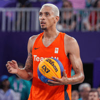 Worthy de Jong, 3x3 basketbal, Olympische Spelen, Parijs 2024, TeamNL