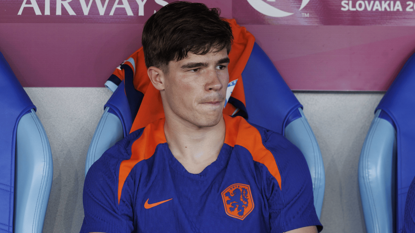 Wouter Goes bij Jong Oranje
