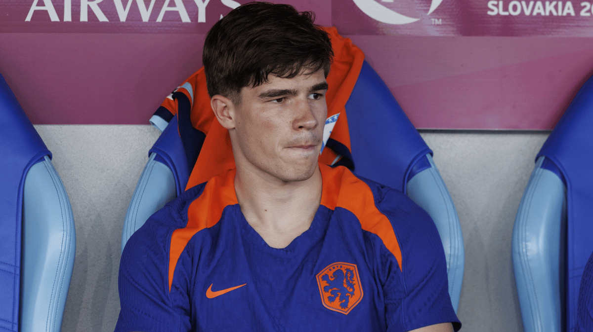 Wouter Goes bij Jong Oranje