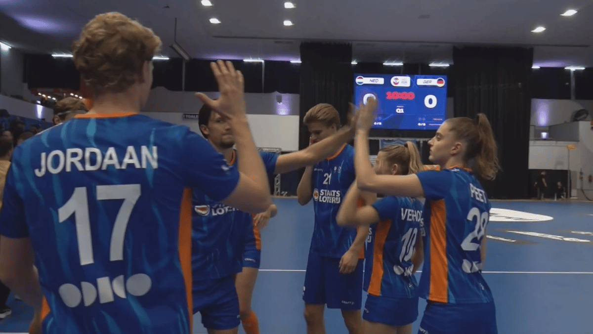 De Nederlandse korfballers hebben op het EK in Tsjechië de finale bereikt. 