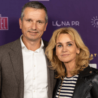 Richard Krajicek met Daphne Deckers