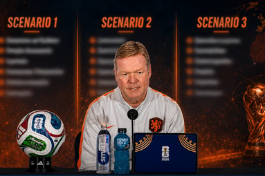 Ronald Koeman, bondscoach van het Nederlands elftal
