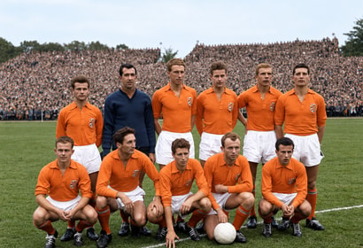 Nederland verloor op 21 oktober 1959 met liefst 7-0 van West-Duitsland.