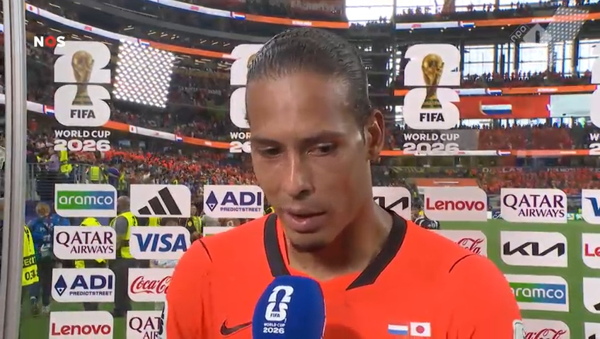 Virgil van Dijk, verdediger en captain van het Nederlands elftal