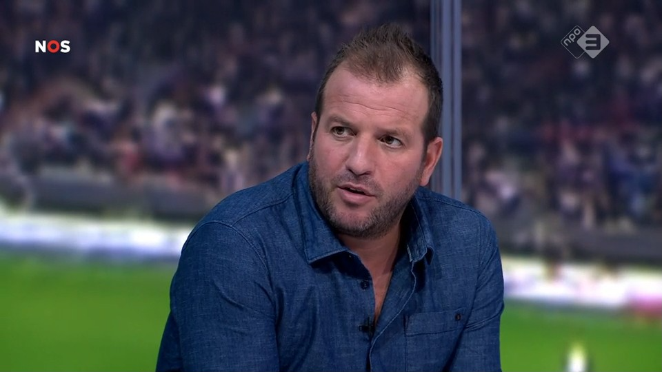 Rafael van der Vaart, analist van de NOS