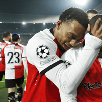 Quinten Timber viert feest bij Feyenoord