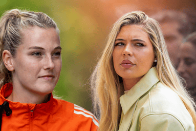 Yibbi Jansen en Jutta Leerdam