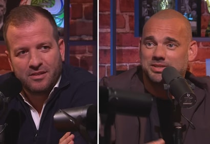 Rafael van der Vaart en Wesley Sneijder