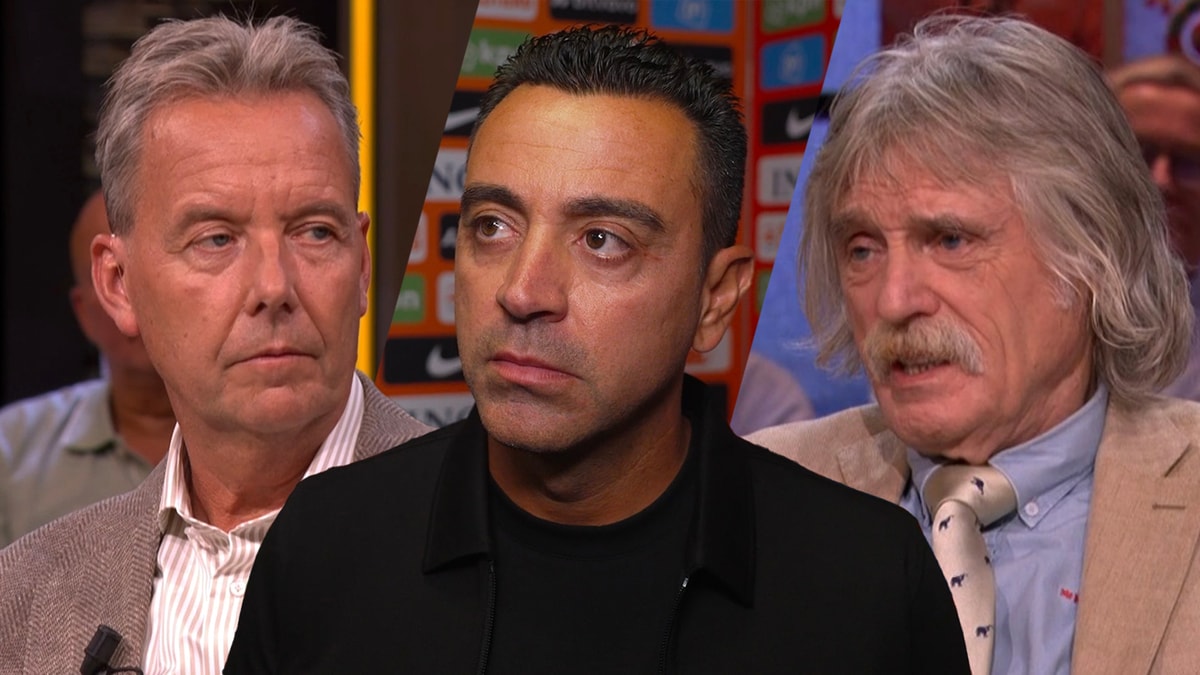 Valentijn Driessen, Xavi Hernández en Johan Derksen