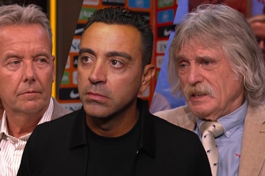 Valentijn Driessen, Xavi Hernández en Johan Derksen