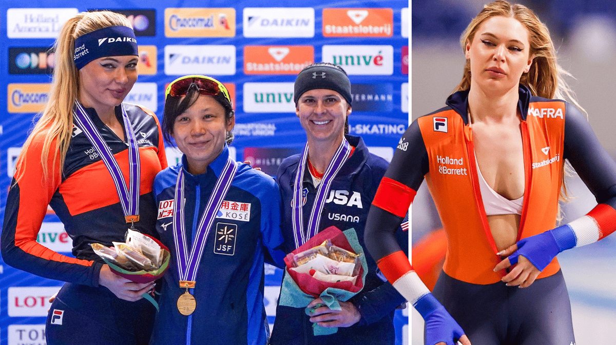 Jutta Leerdam buigt voor Takagi en pakt zilver op 1.000 meter in Nagano