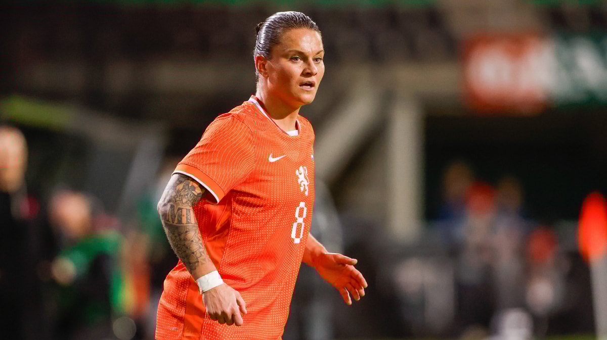 Sherida Spitse, recordinternational van de Oranje Leeuwinnen