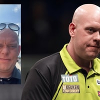 Michael van Gerwen maakt groot protest mee