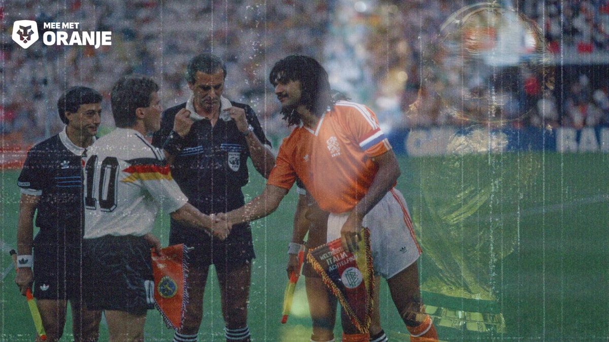 West-Duitsland - Nederland (2-1) op WK 1990