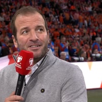 Rafael van der Vaart, analist van de NOS