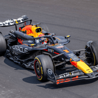 De RB20 van Max Verstappen 