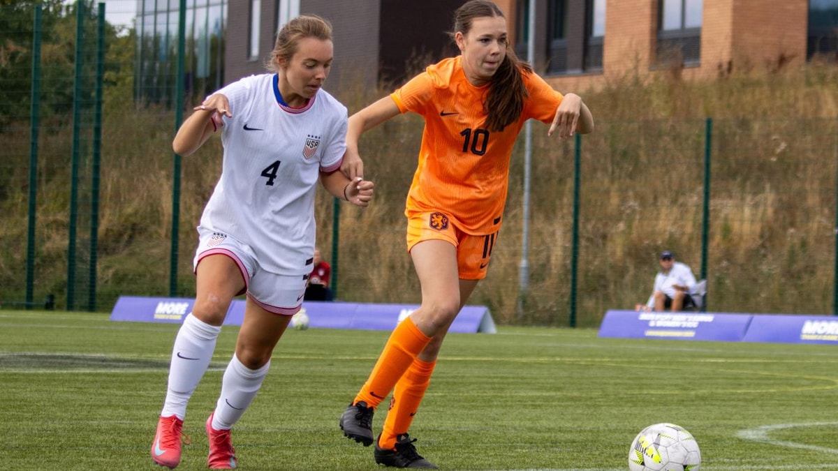 Oranje CP-vrouwen in actie