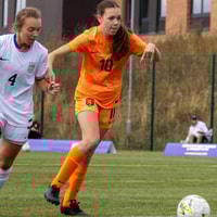 Oranje CP-vrouwen in actie