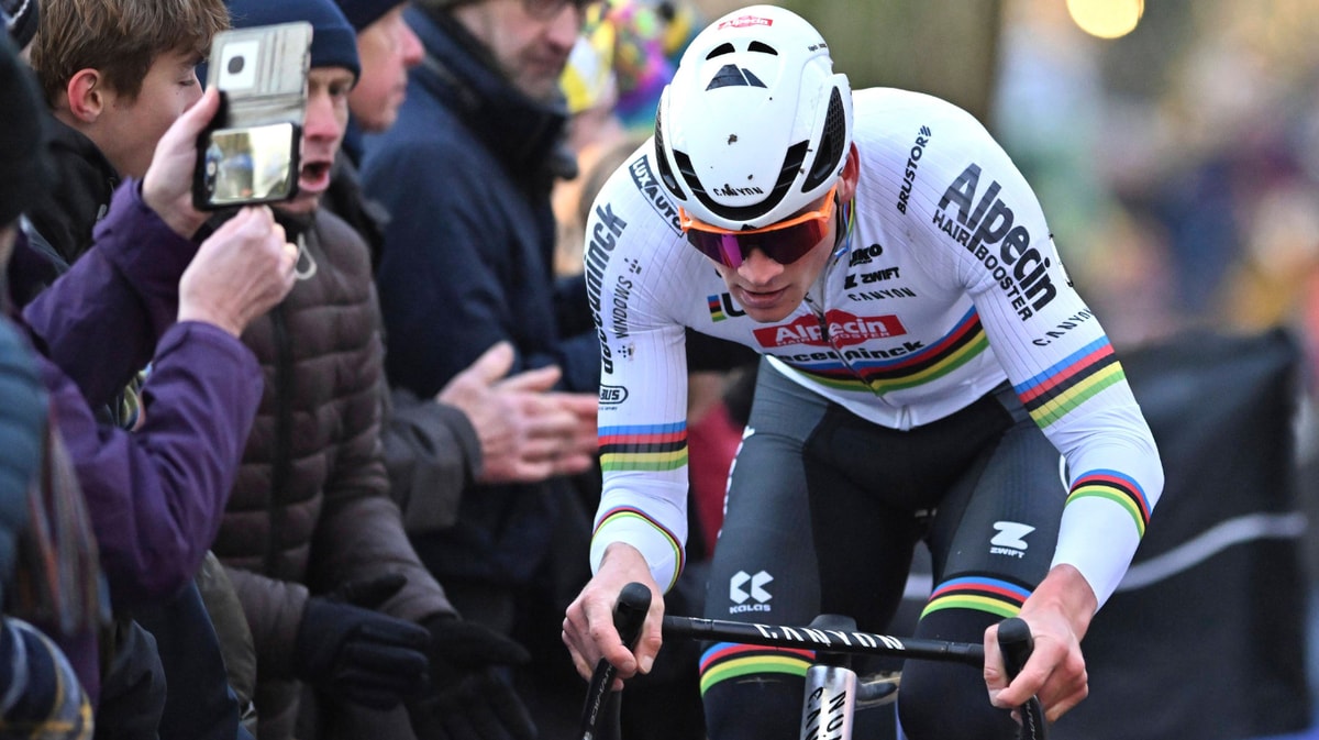 Mathieu van der Poel in actie