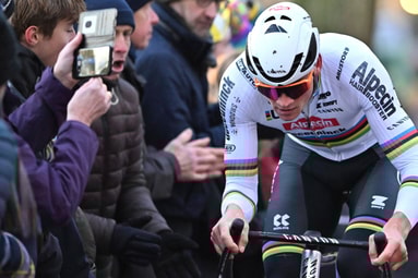 Mathieu van der Poel in actie