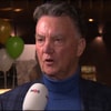 Louis van Gaal voor de camera van de NOS