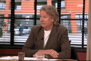 Hans Kraay junior bij Goedemorgen Eredivisie
