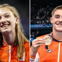 Luuc van Opzeeland, Simon van Dorp, Annelous Lammerts, brons, Olympische Spelen, TeamNL, Parijs2024, medaille