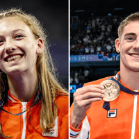 Luuc van Opzeeland, Simon van Dorp, Annelous Lammerts, brons, Olympische Spelen, TeamNL, Parijs2024, medaille