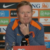 Ronald Koeman, bondscoach van het Nederlands elftal
