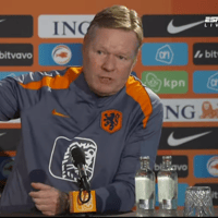 Ronald Koeman, bondscoach, Oranje, Nederlands elftal, persconferentie