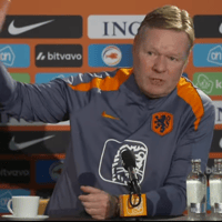 Ronald Koeman, bondscoach, Oranje, Nederlands elftal, persconferentie