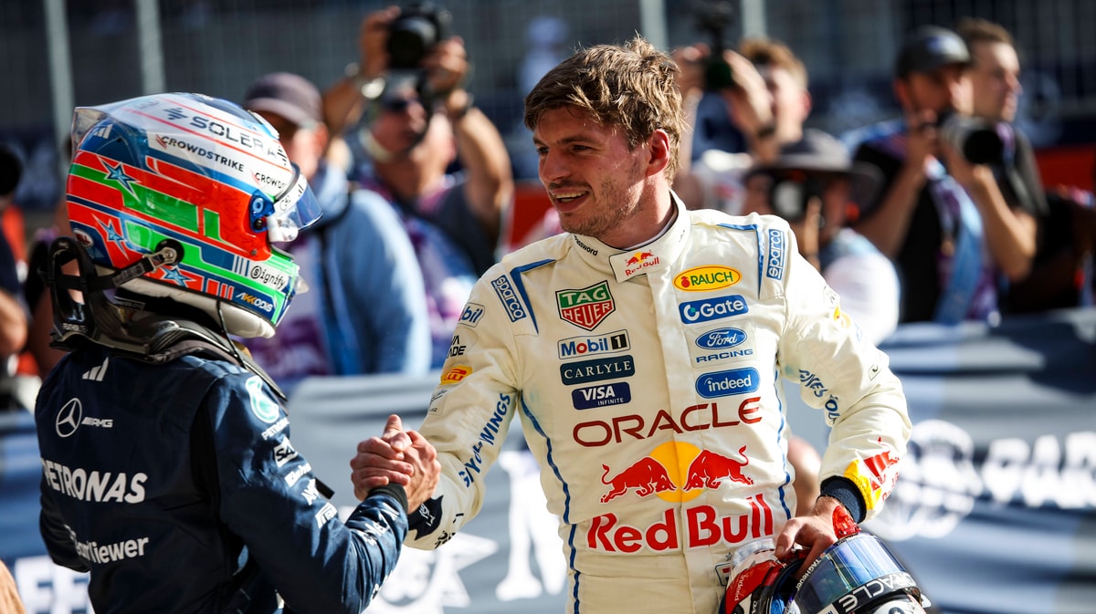 Max Verstappen op het Circuit of the Americas.